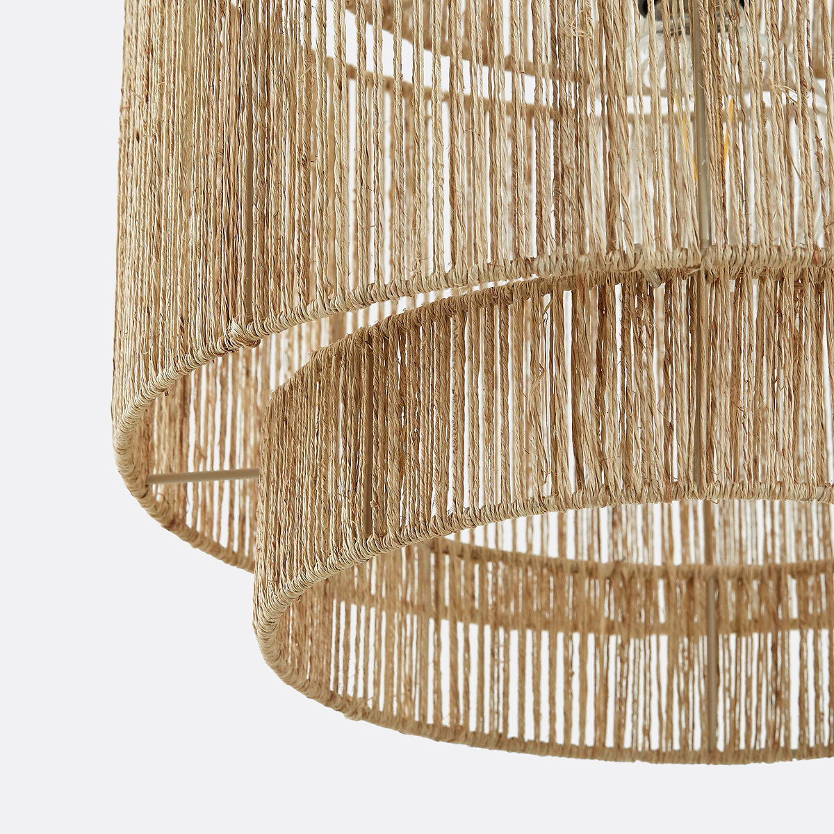 LA REDOUTE INTERIEURS<br>Luminária suspensa dupla, Ø40 cm, Yaku