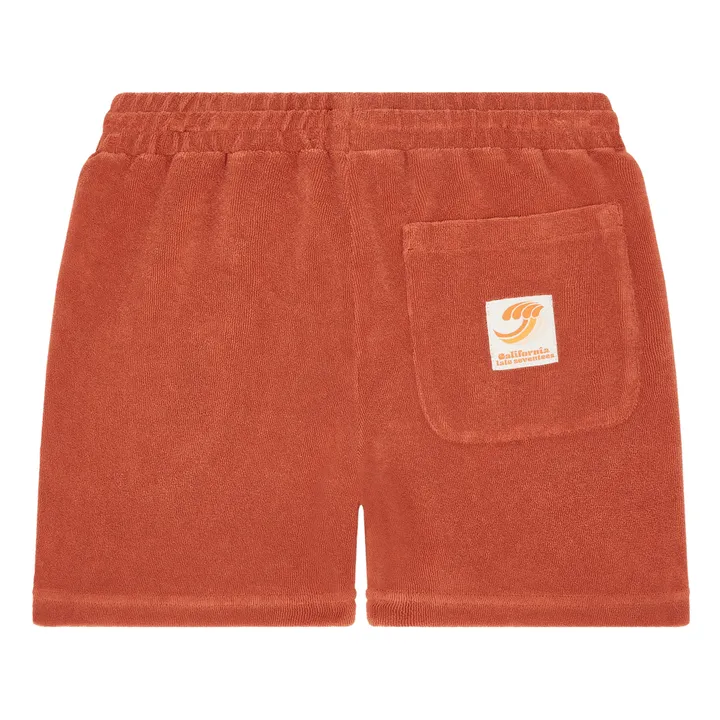 Hundred Pieces Short Éponge Coton Bio | Terracotta