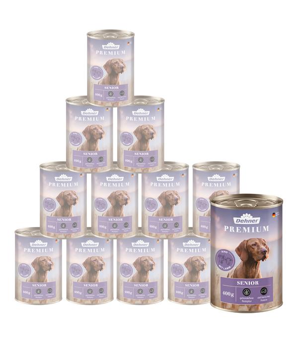 Dehner Premium Nassfutter für Hunde Senior,