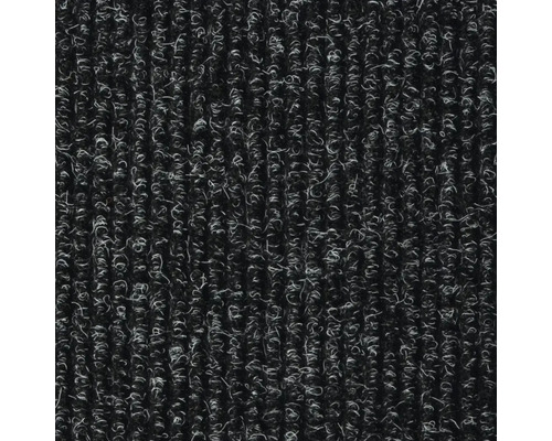 Tapijttegel Solid Rib 50 antraciet 50x50 cm