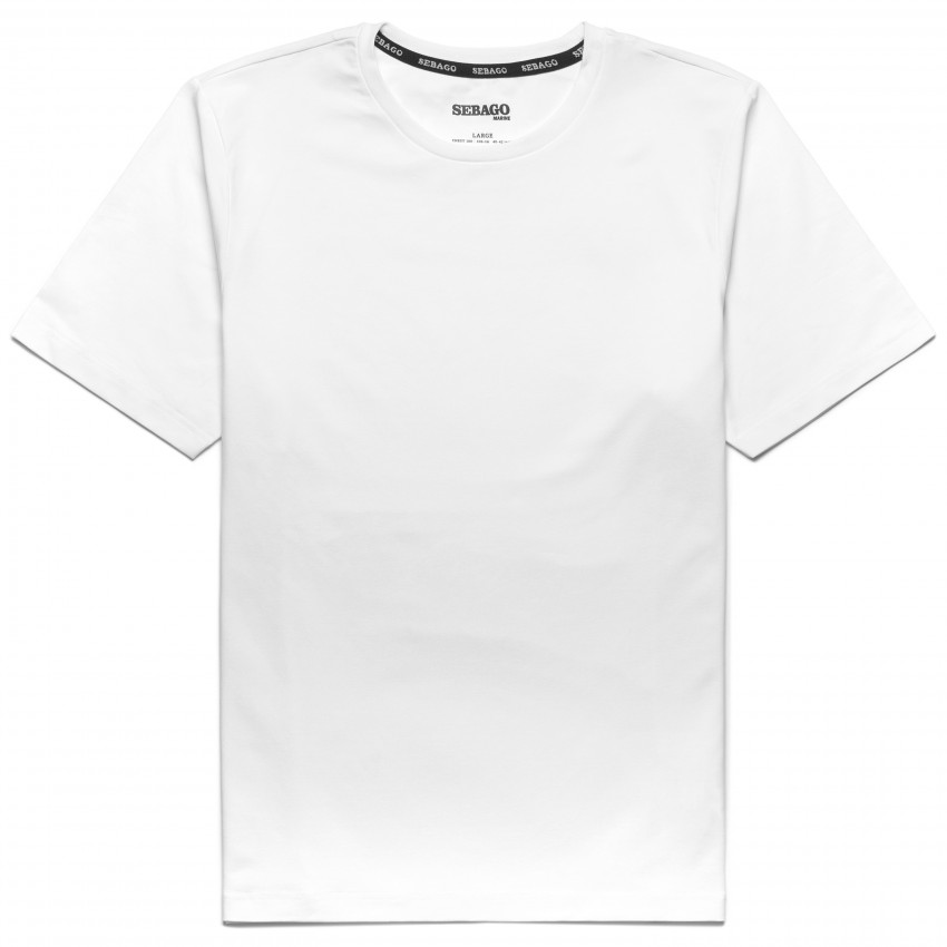 CREW TSHIRT White-T-shirt Sebago pour Homme
