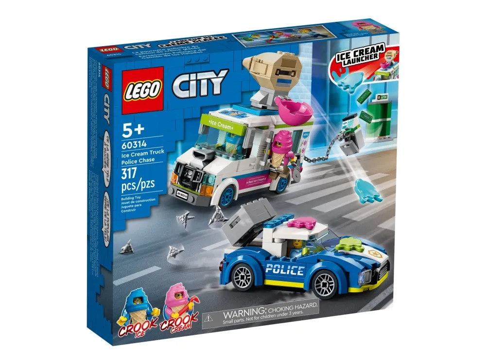 LEGO City 60314 Politijagt med isbil