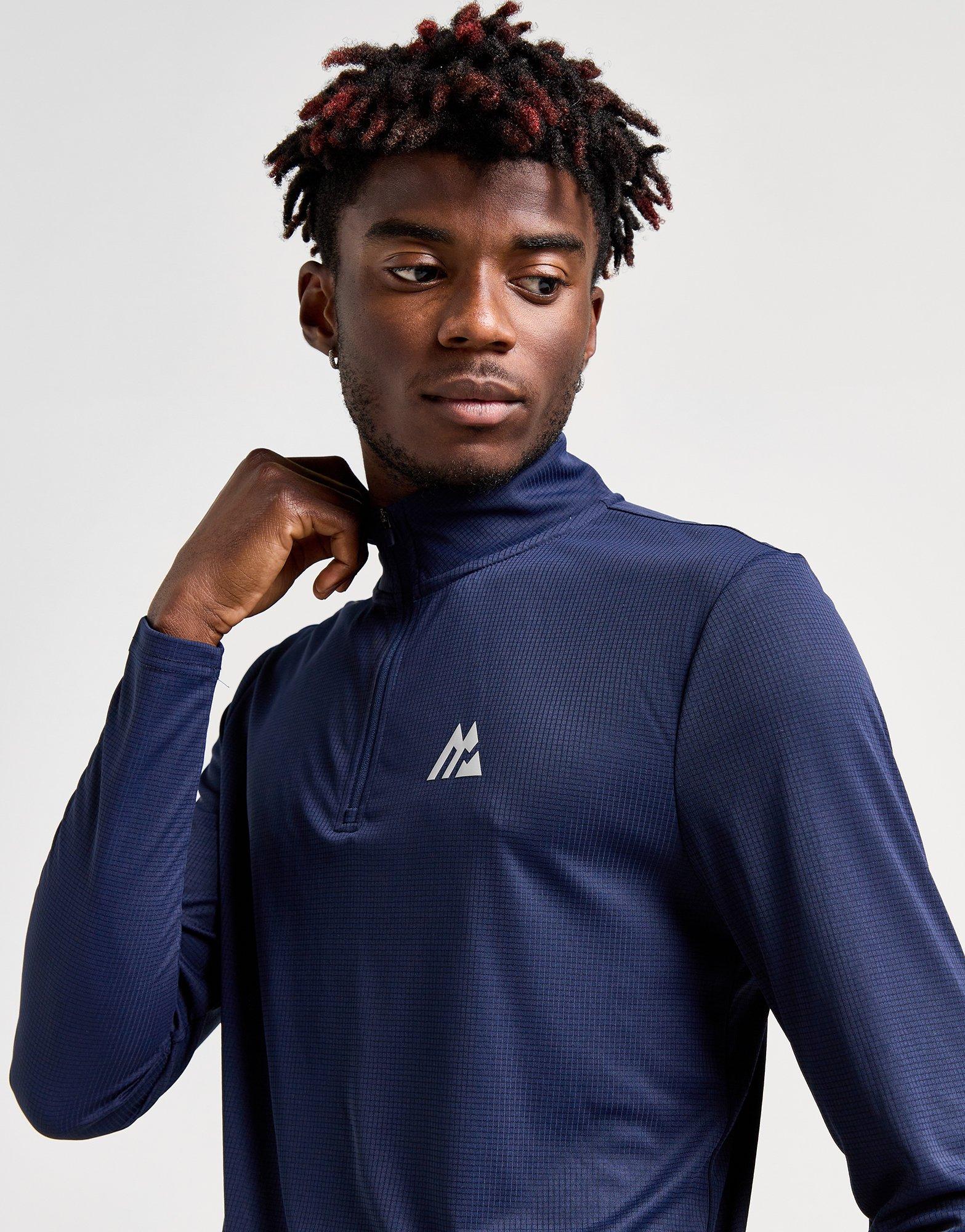 MONTIREX Haut Zippé Peak Grid Homme