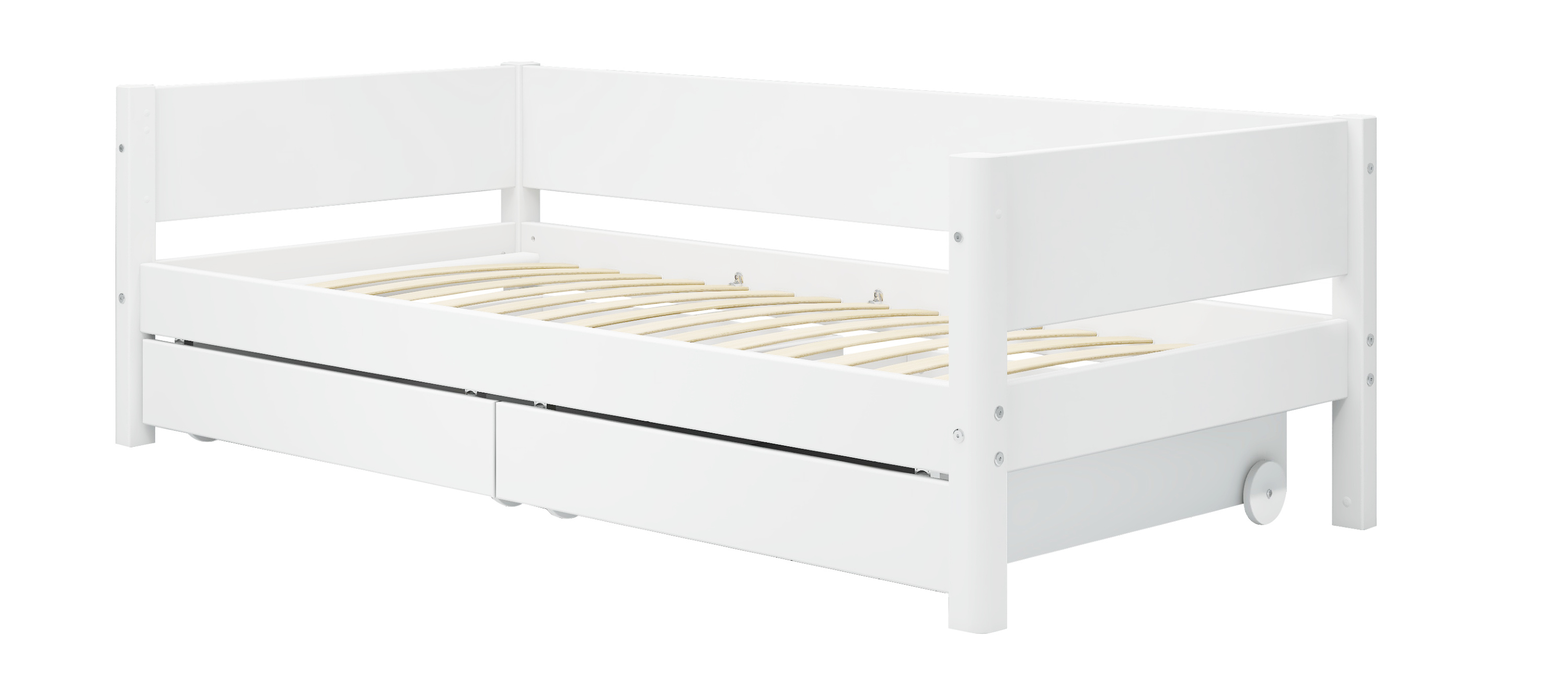 Einzelbett FLEXA WHITE