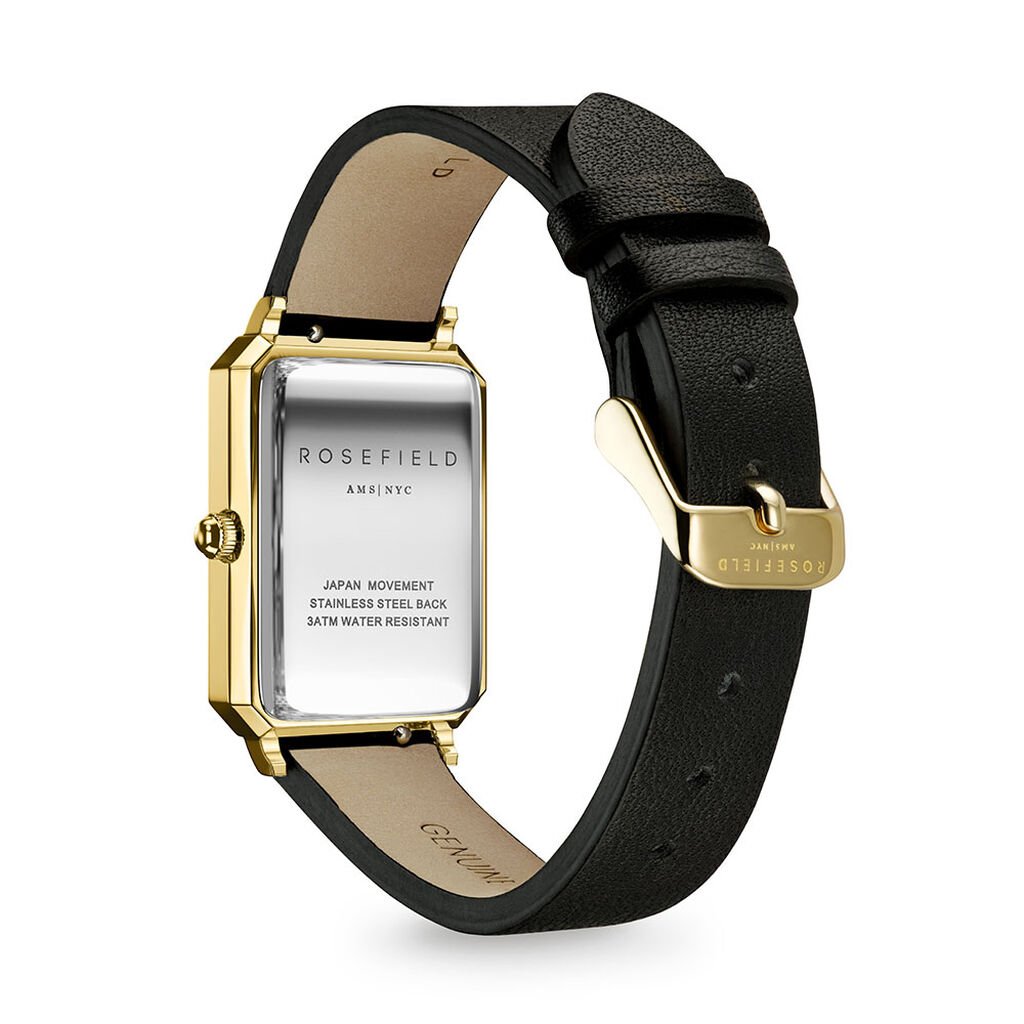 Montre Rosefield Octagon Noir