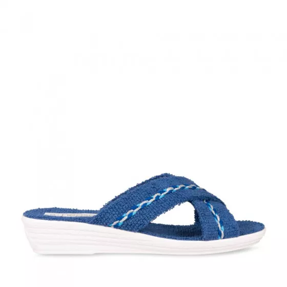 Mules BLEU NEOSOFT RELAX