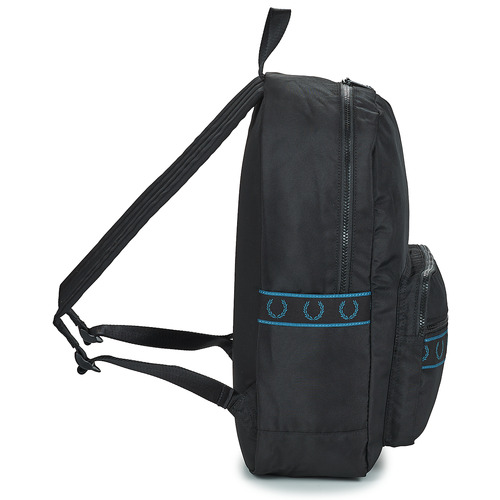 Fred Perry - CONTRAST TAPE BACKPACK - BLACK