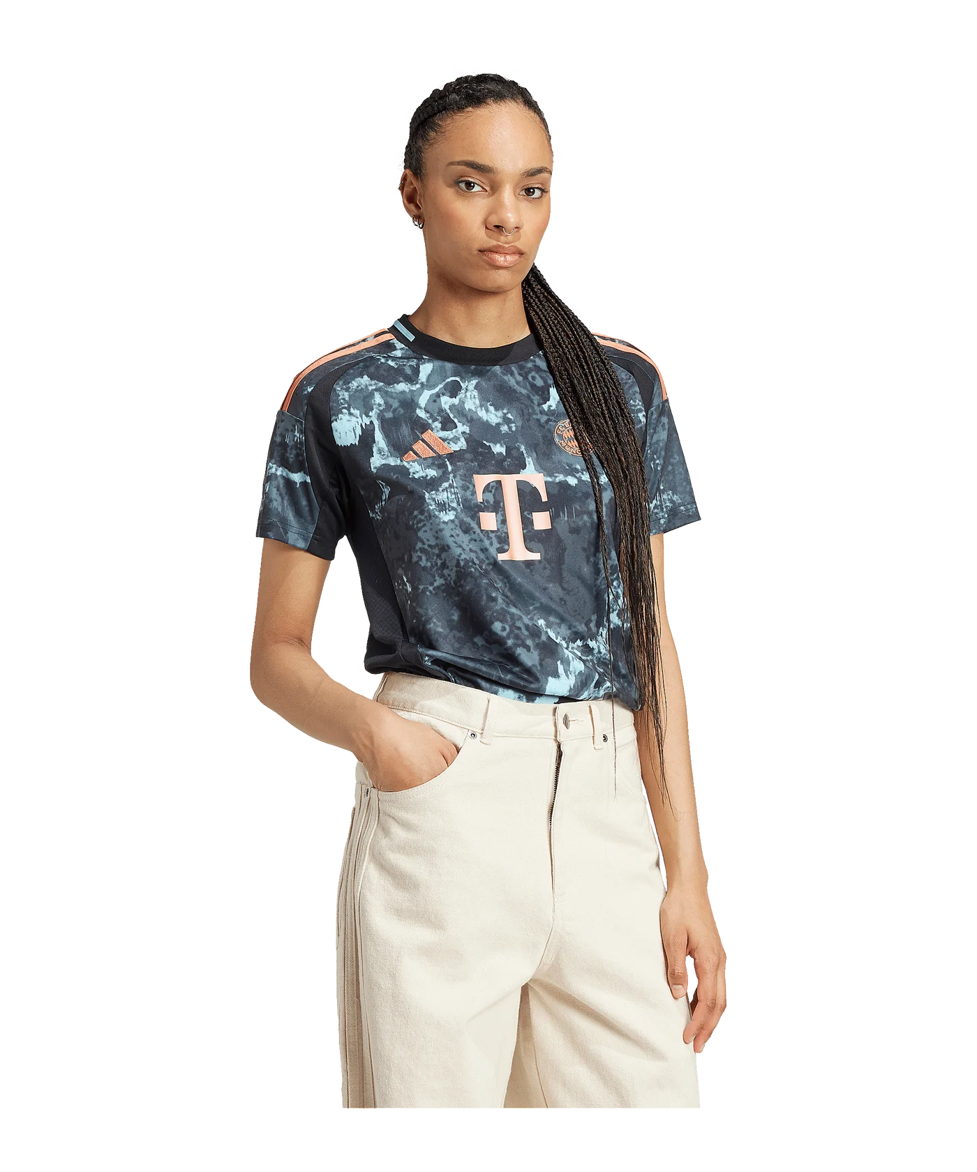 adidas FC Bayern München Trikot Away 2024/2025 Damen Schwarz