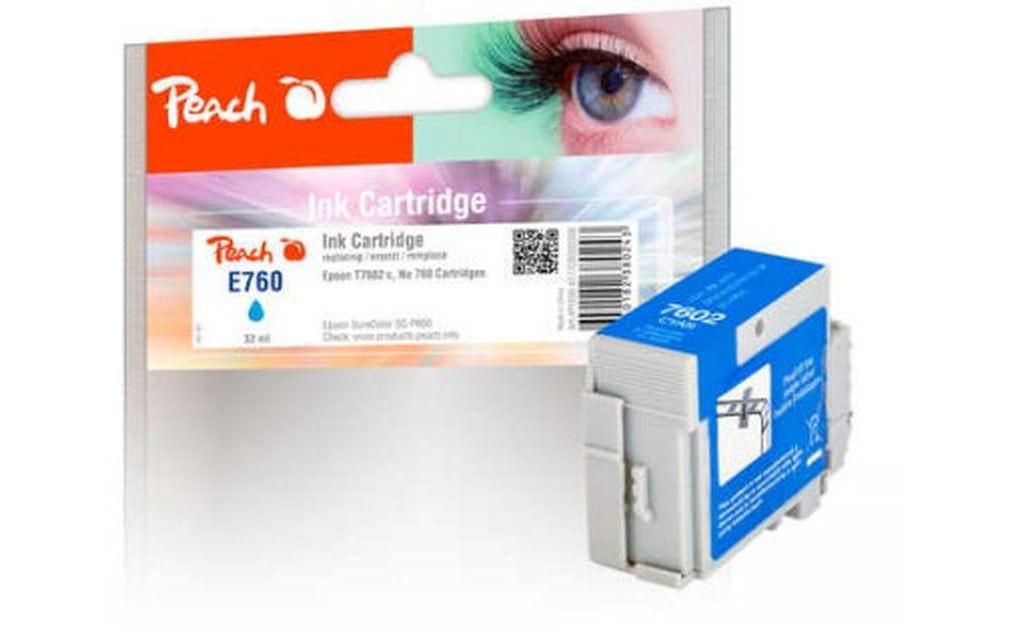 Tinte Epson T7602, No760 CyanTinte, Cyan