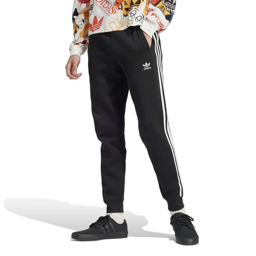 adidas Originals Bas de Survêtement Adicolor 3-Stripes - Noir/Blanc