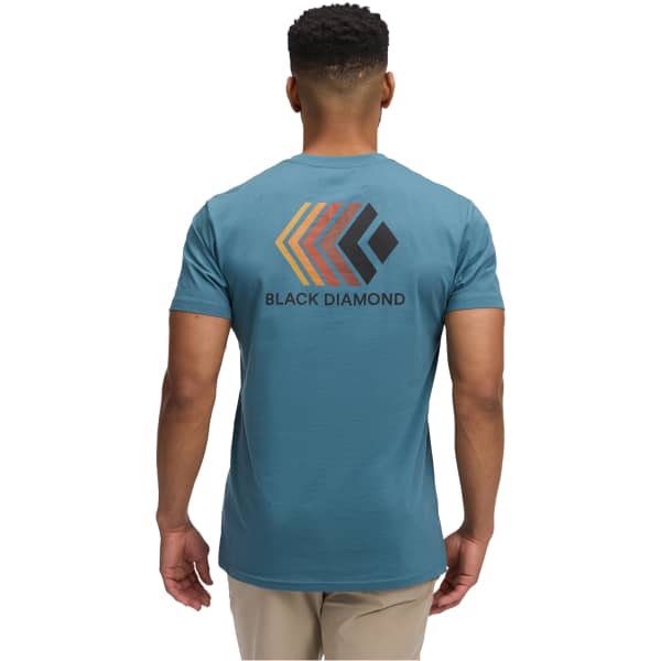 T-shirt escalade BLACK DIAMOND FADED SS TEE CREEK BLUE