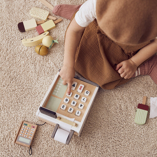 Kids concept kassa met pinautomaat bistro