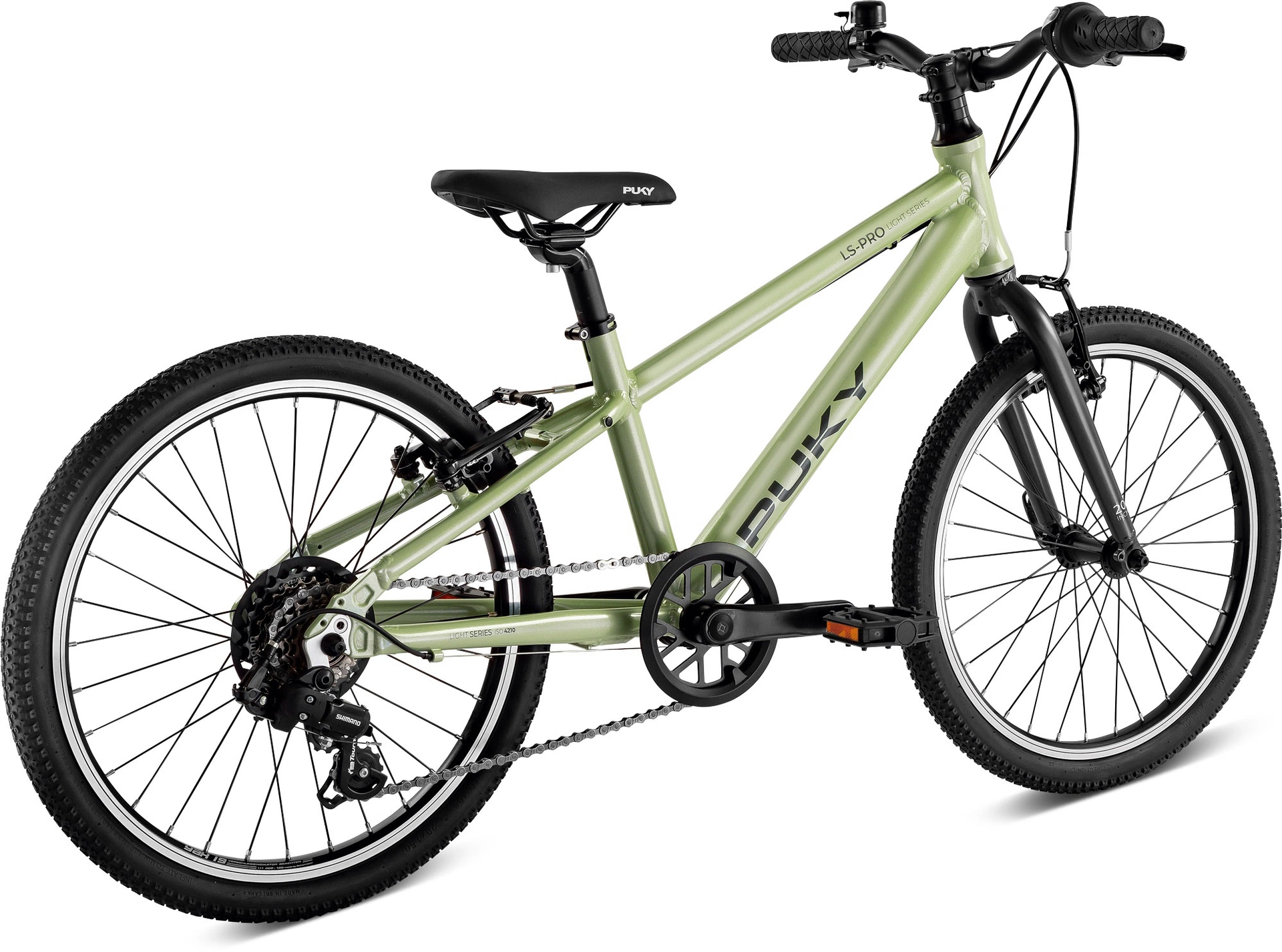 Puky LS-Pro 20-7 alu. børnecykel grøn/anthrazit