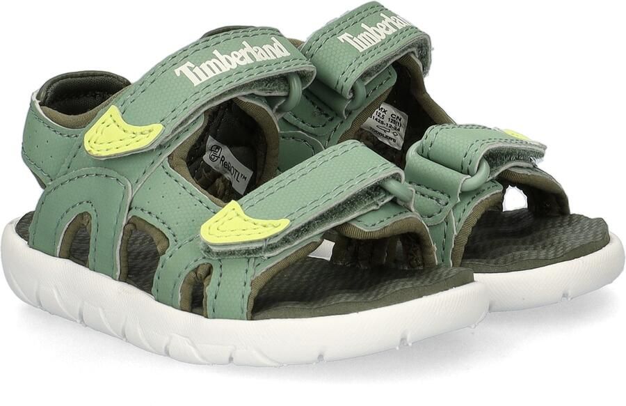 Timberland Kid's Perkins Row Backstrap Sandal Sandalen olijfgroen