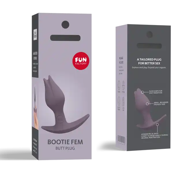 BOOTIE FEM dark taupe