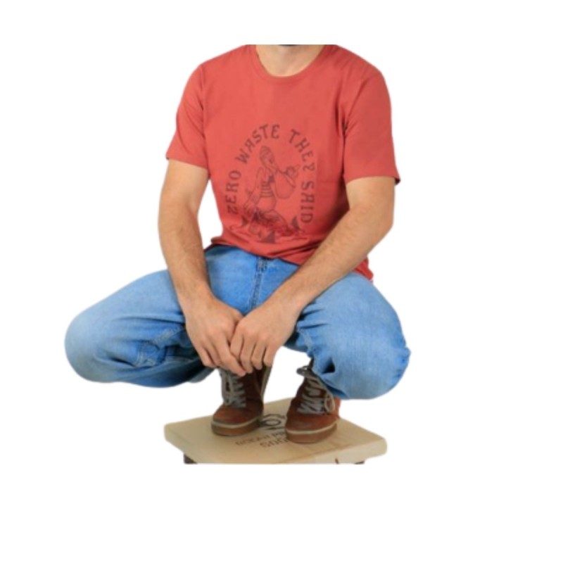 T-shirt Sooruz SS Pelican Organic Cotton Rouge - The Corner Shop