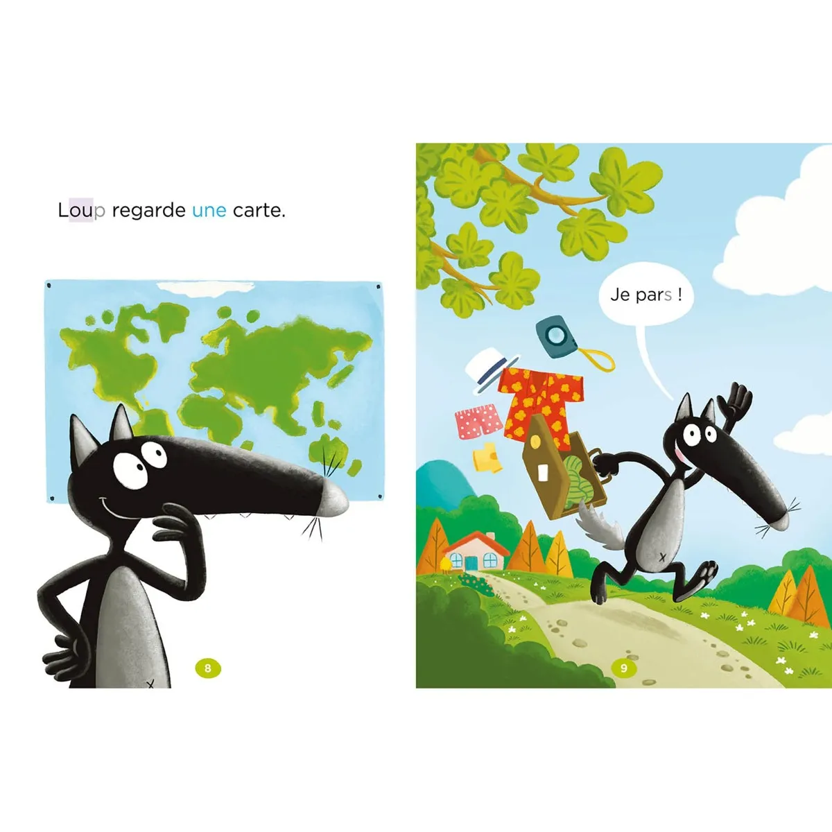 Auzou Mes Premières Lectures avec Loup - Les Vacances