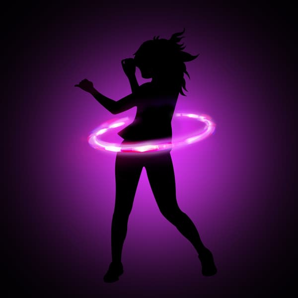 Rockering, Flashing Hula Hoop