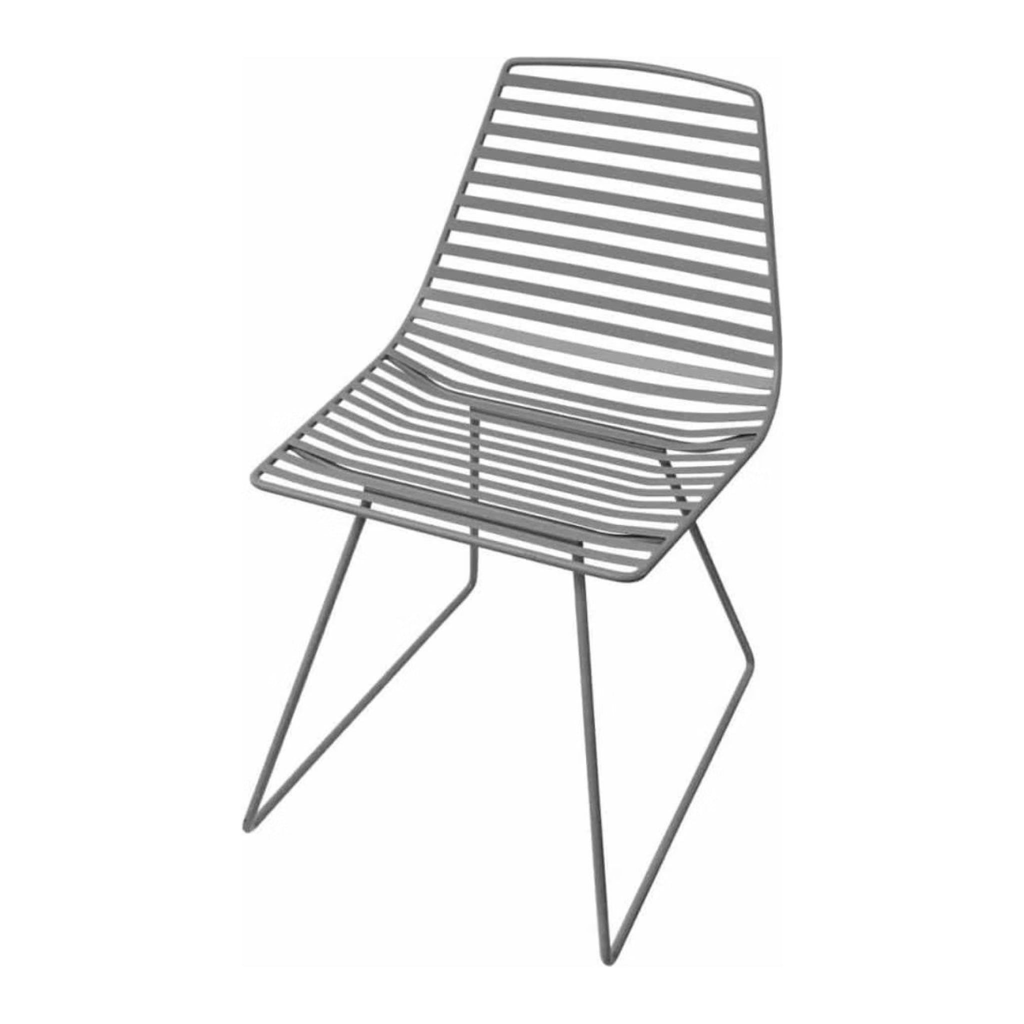 Metallstuhl, Me-Sit  L, dunkelgrau