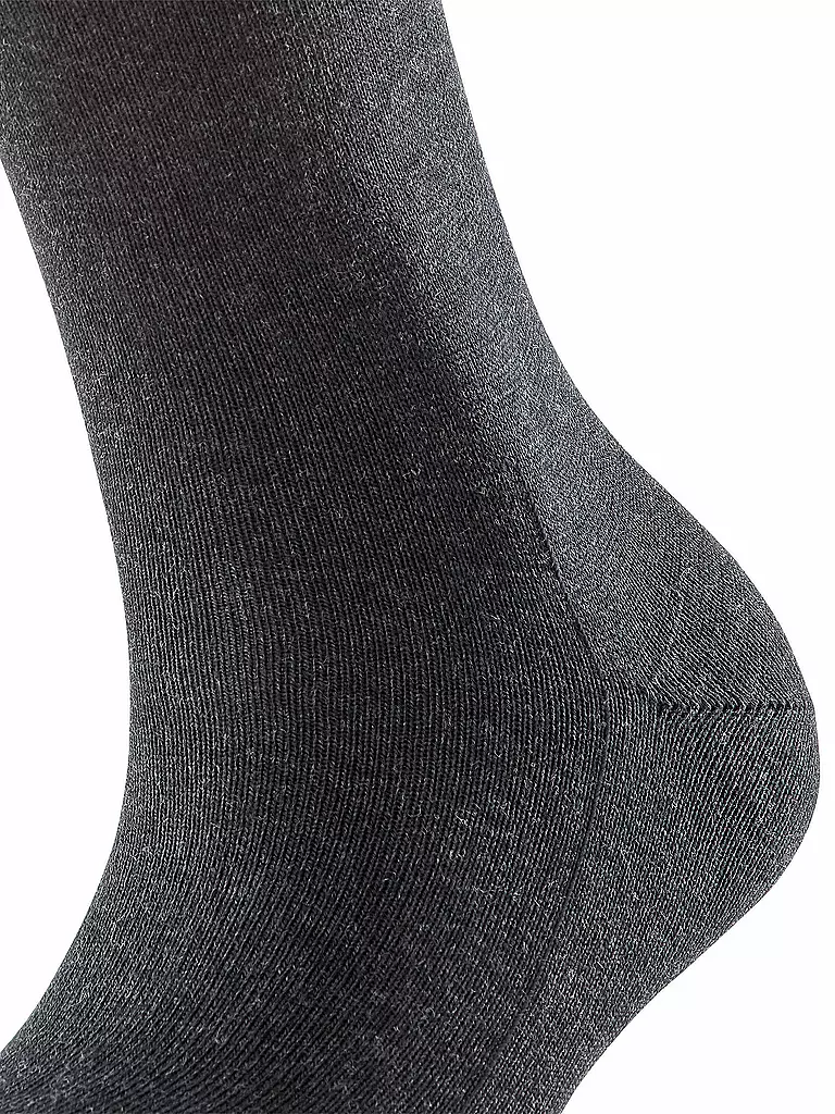 FALKE Socken Family anthra.mel grau
