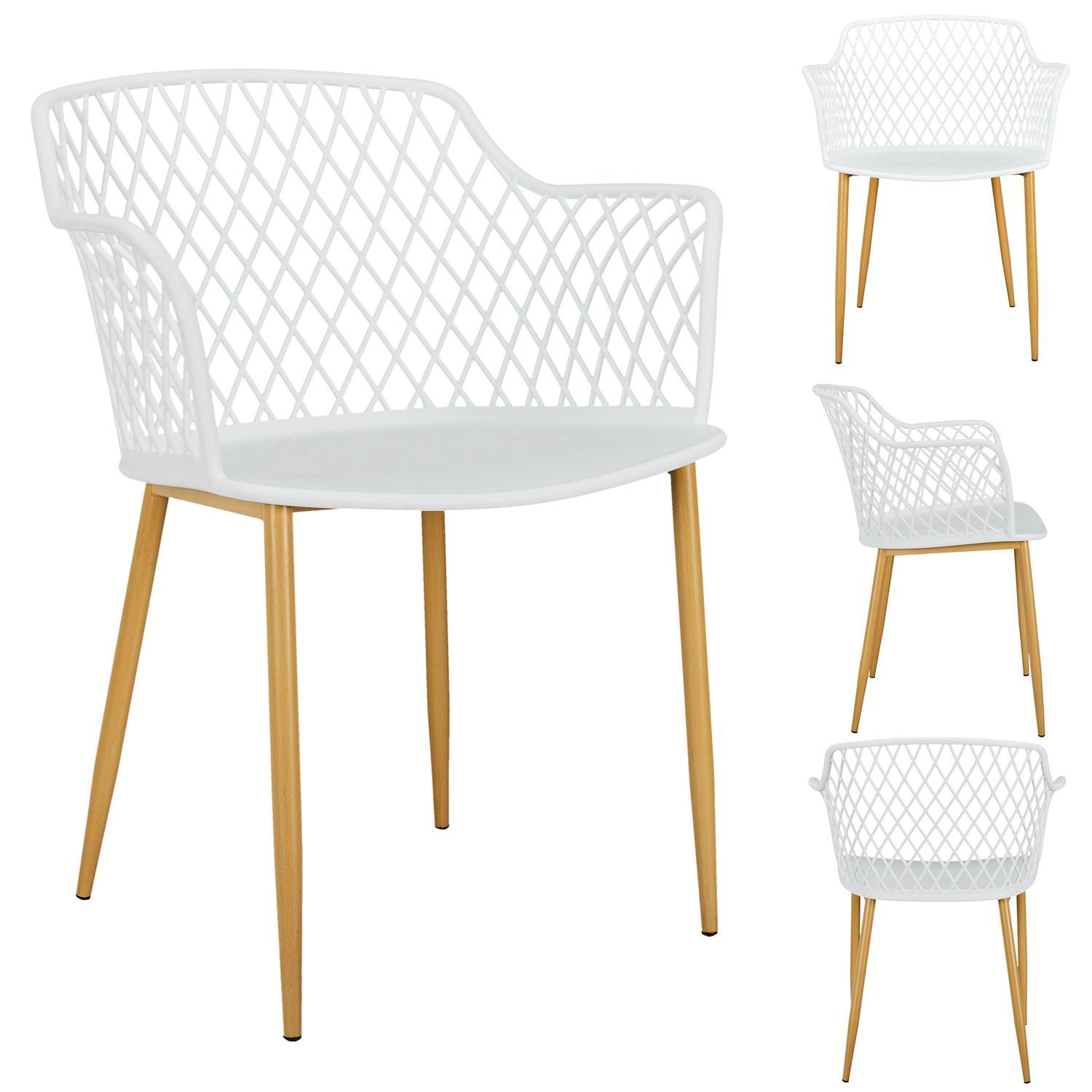 FAUTEUIL EXTERIEUR MALAGA BLANC