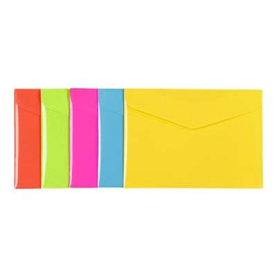 Viquel Happy Fluo - Enveloppe 25 x 18 cm - disponible dans différentes couleurs