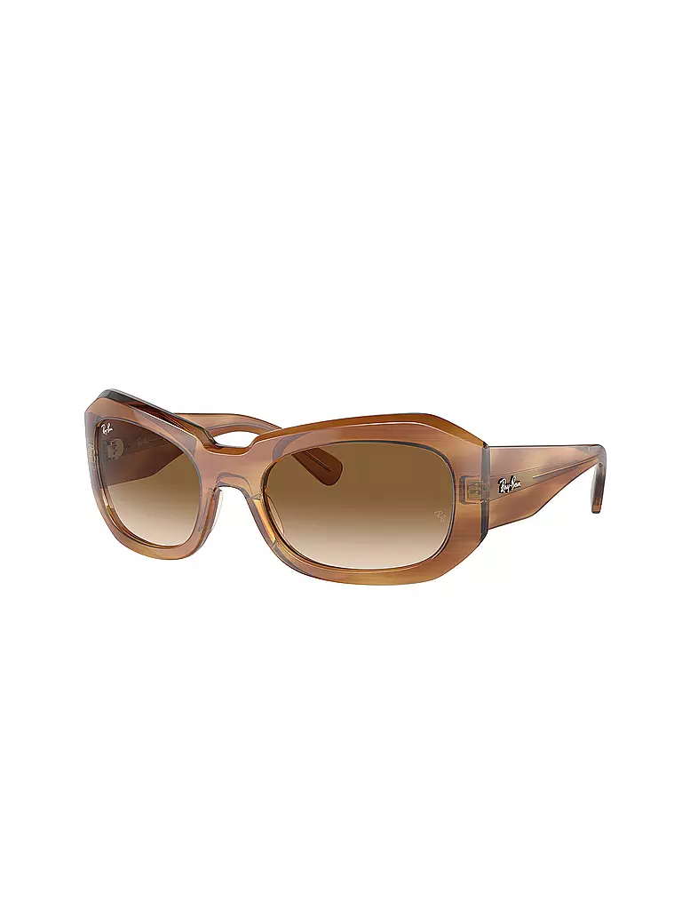 RAY BAN Sonnenbrille 0RB2212/56 hellbraun