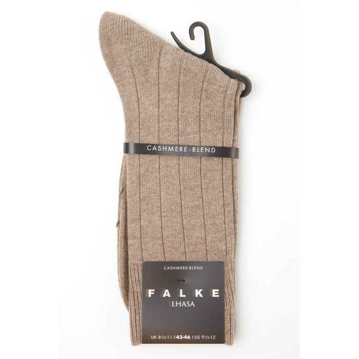 Falke-Sokken kasjmier rib Lhasa - Falke