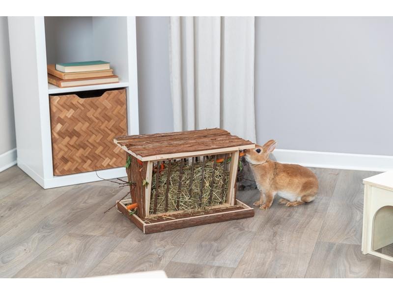 Trixie Heuraufe zum Aufstellen, 40 x 22 x 30 cm Futterplatz