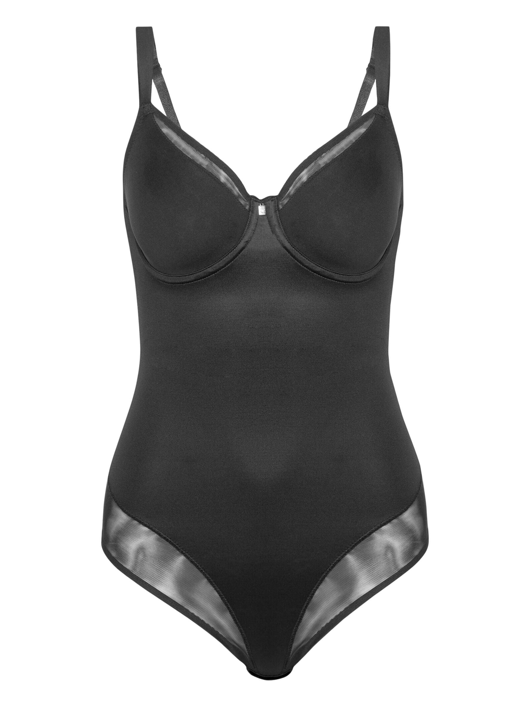 Zwart - Triumph - True Shape Sensation - Vormgevende body met beugel