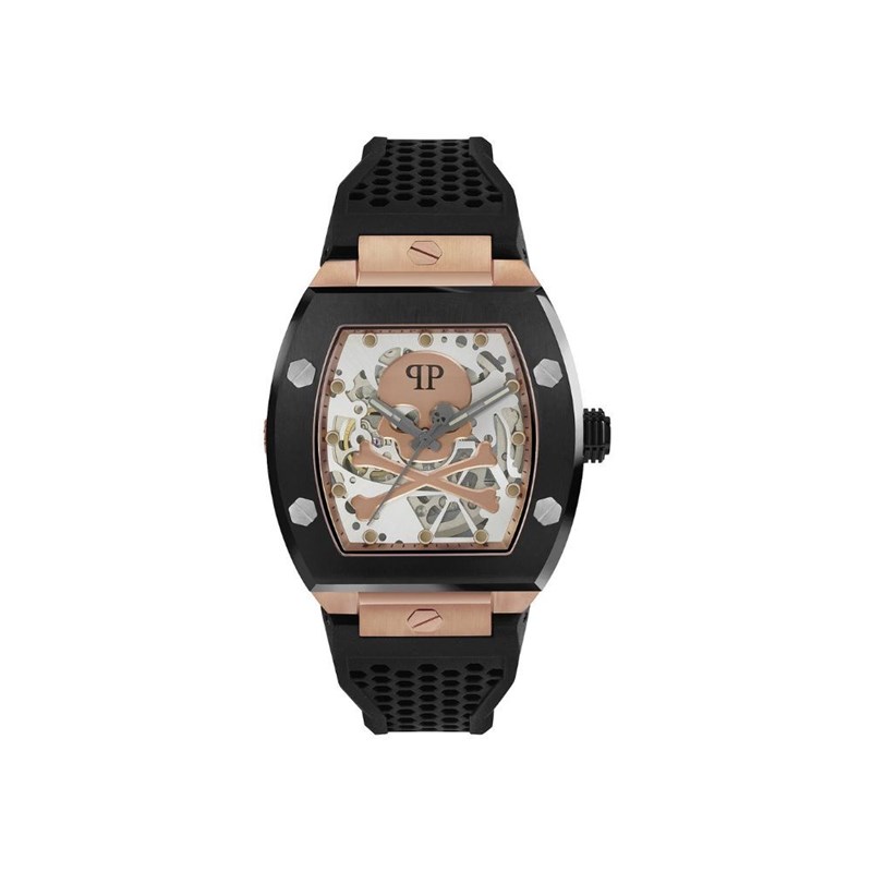 Montre Philipp Plein - The Skeleton doré rose