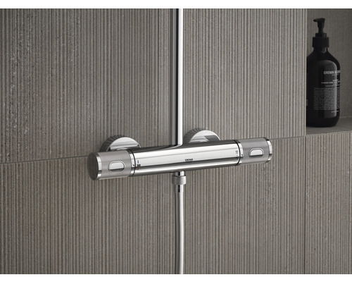 Douchekolom incl. thermostaat GROHE Vitalio Joy System chroom 27298003