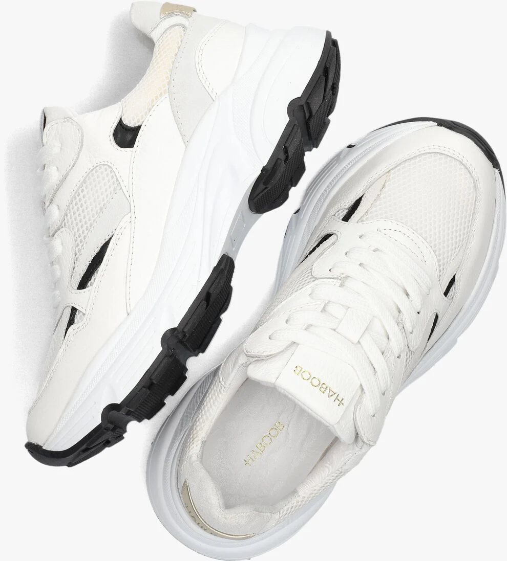 HABOOB witte haboob lage sneakers lptokio