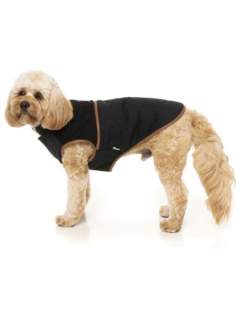Fuzzyard Ivanhoe Jacket Zwart - Hondenkleding