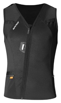 Gilet de Protection sans Manches Racer Gloves Pro Top 3 D3O Noir