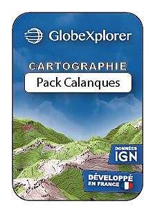 GLOBEXPLORER - TOPO GLOBEXPLORER IGN 1/25000e PACK CALANQUES