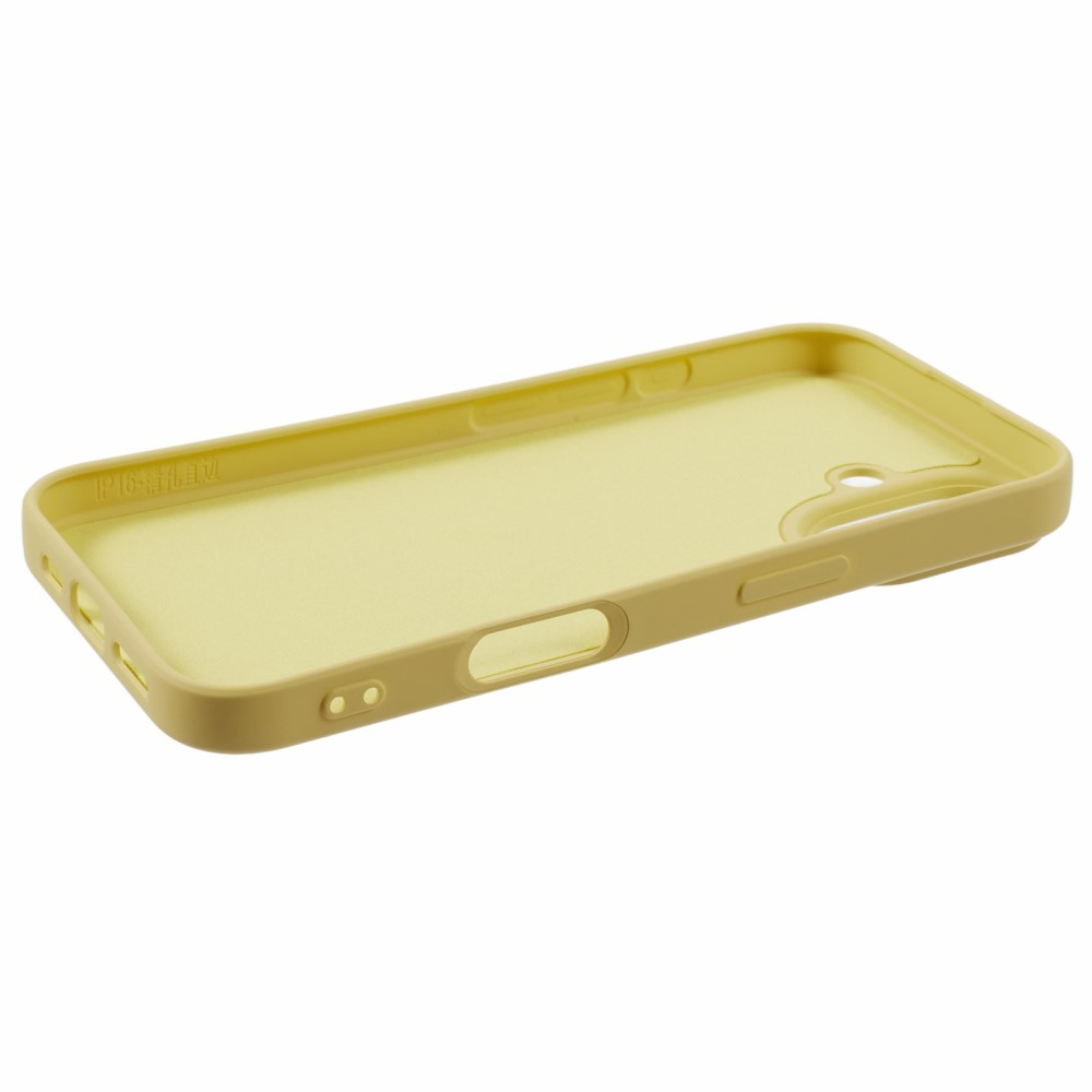 iPhone 16 Gummi Case Schutzhülle - Gelb (Matt)