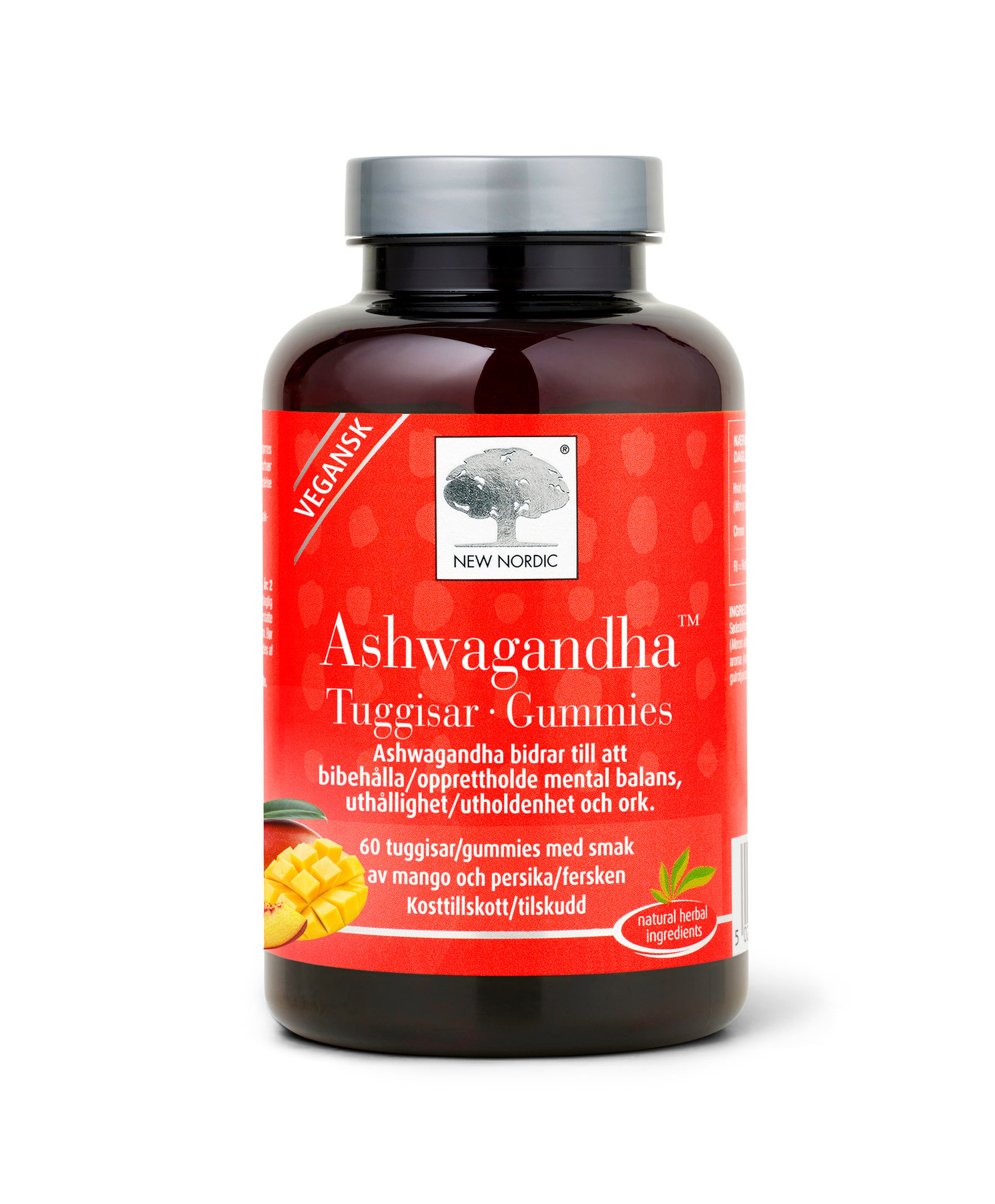 New Nordic Ashwagandha Gummies 60stk
