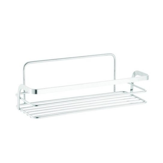 Riley Chrom Duschkorb Selbstklebende Badezimmer Dusch Ablage Halterung (142645) - Silber