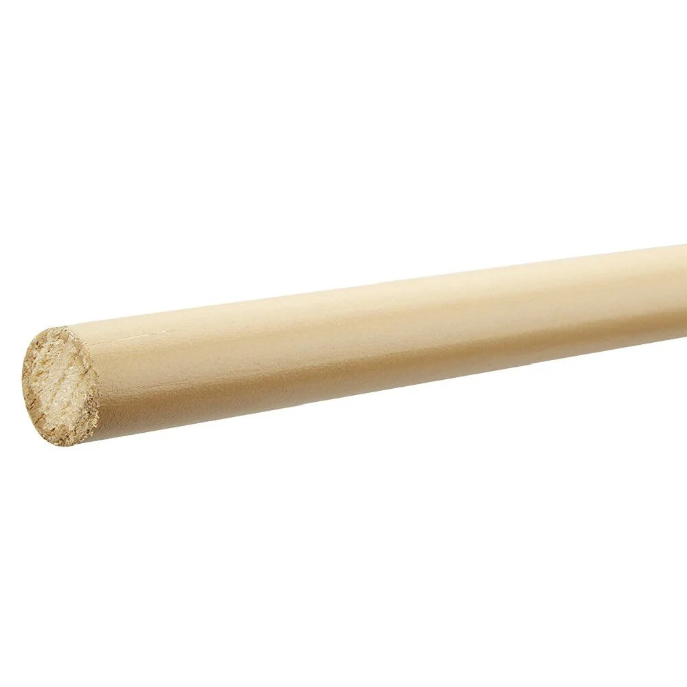 Tringle bois certifié FSC® beige L200xØ2,8cm