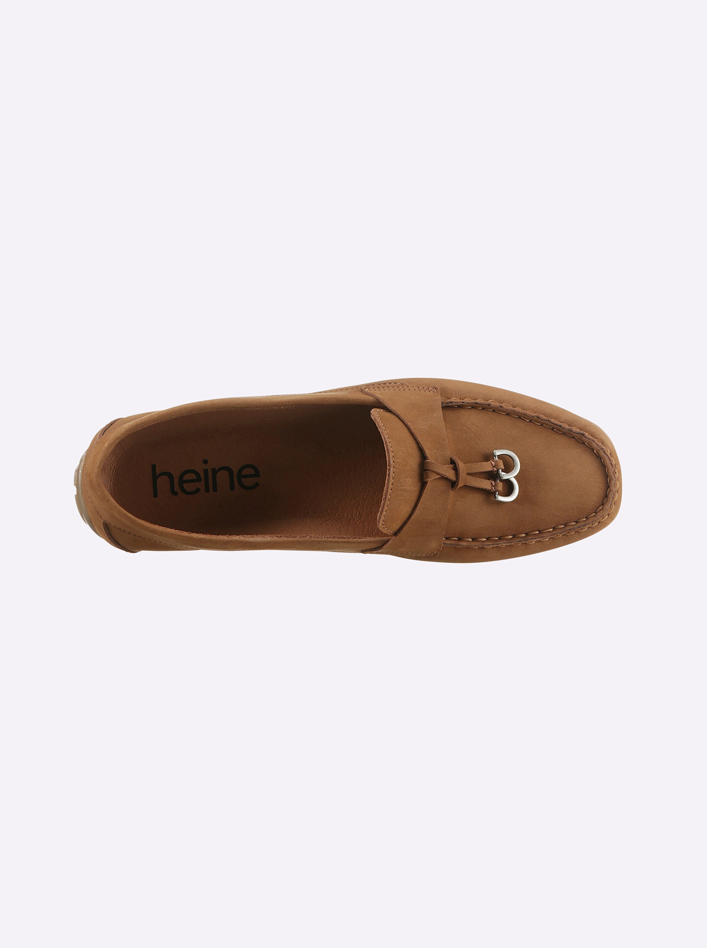 heine Mokassin in cognac