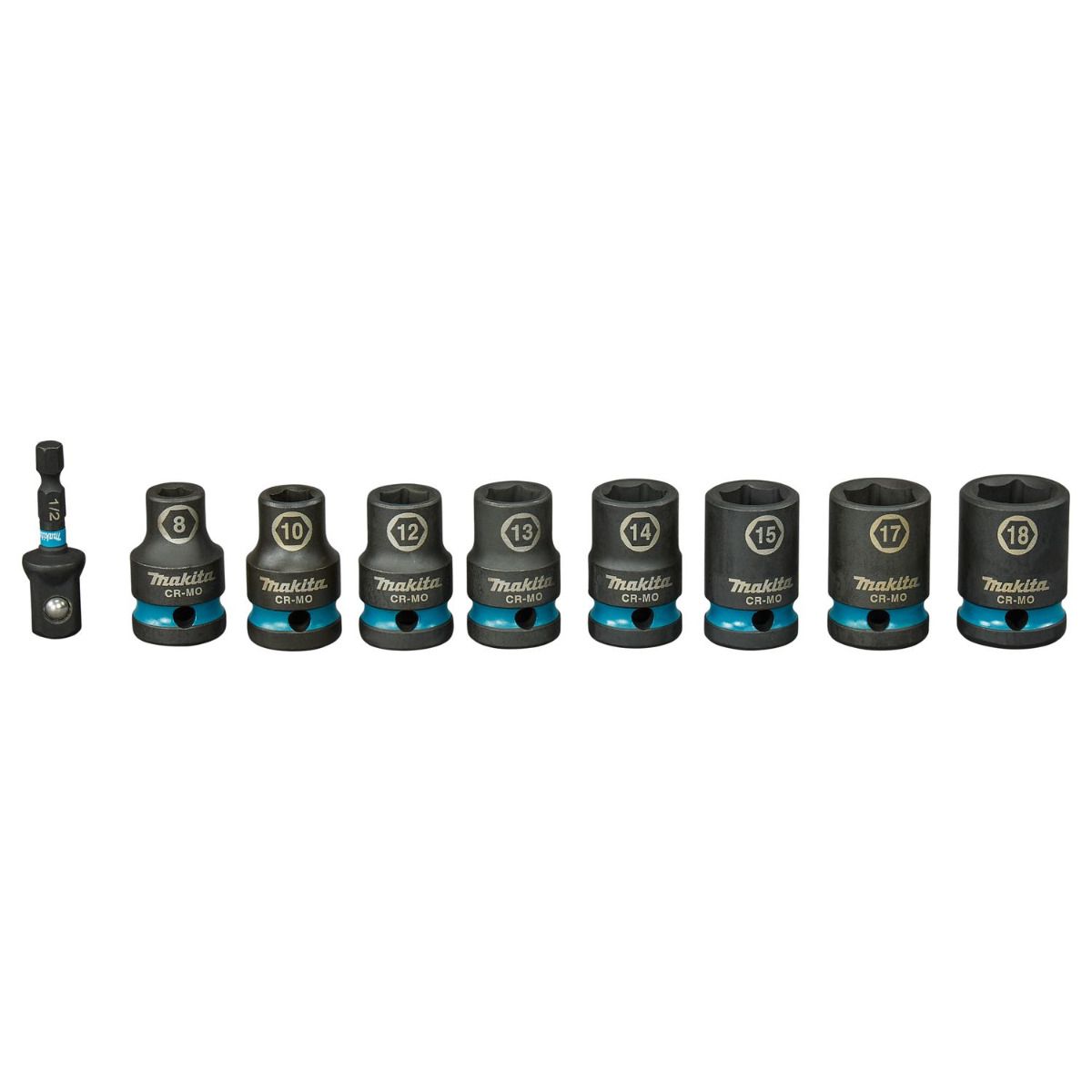 Makita E-16645 Impact Black krachtdoppenset 1/2\