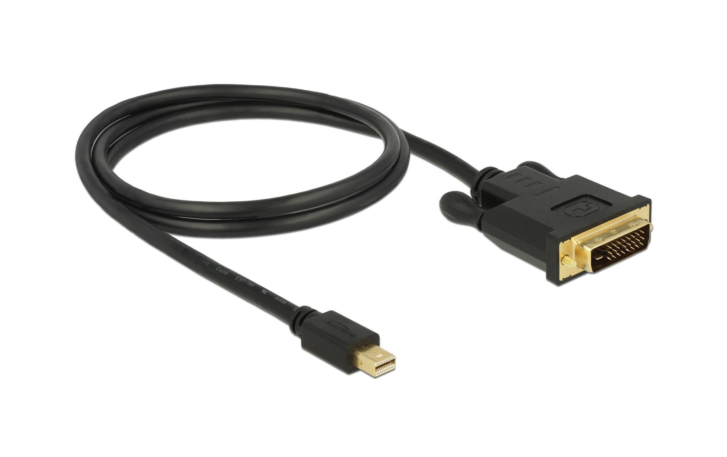 Kabel Mini-DisplayPort - DVI-D, 1 mVideo-Kabel