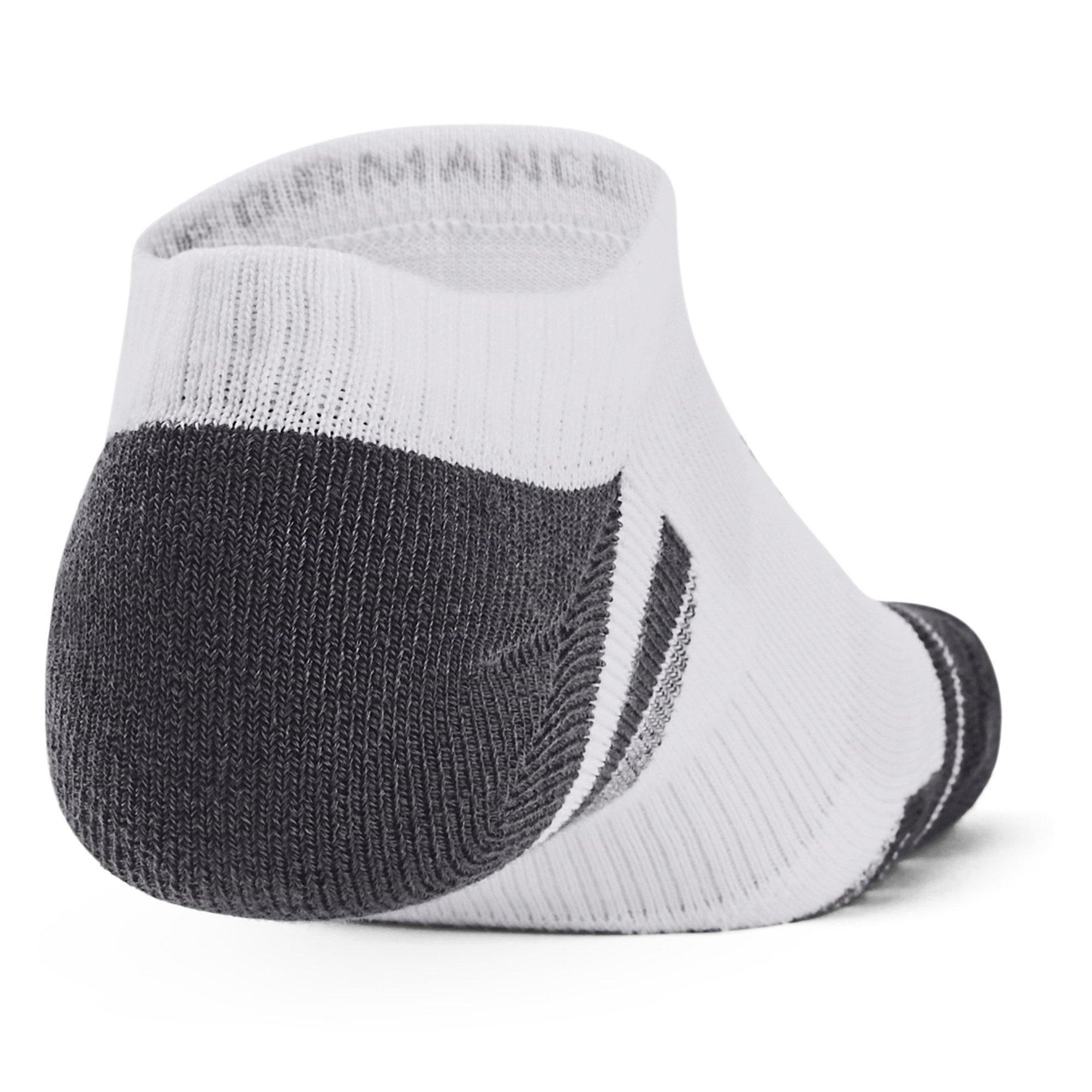 Under Armour UA Performance Tech 3 Pack No Show Socks Unisex