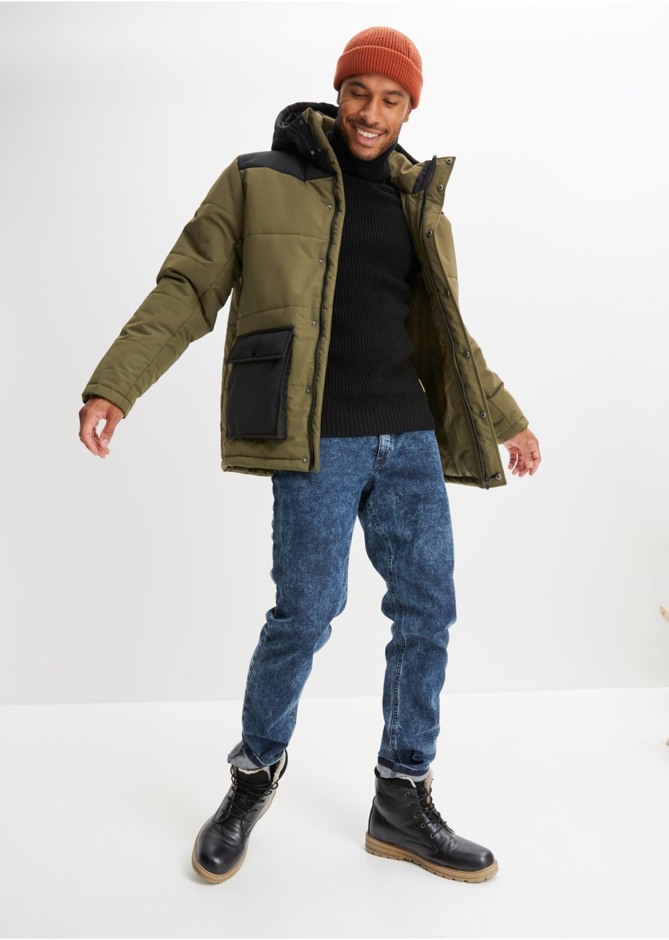 Veste matelassée à capuche