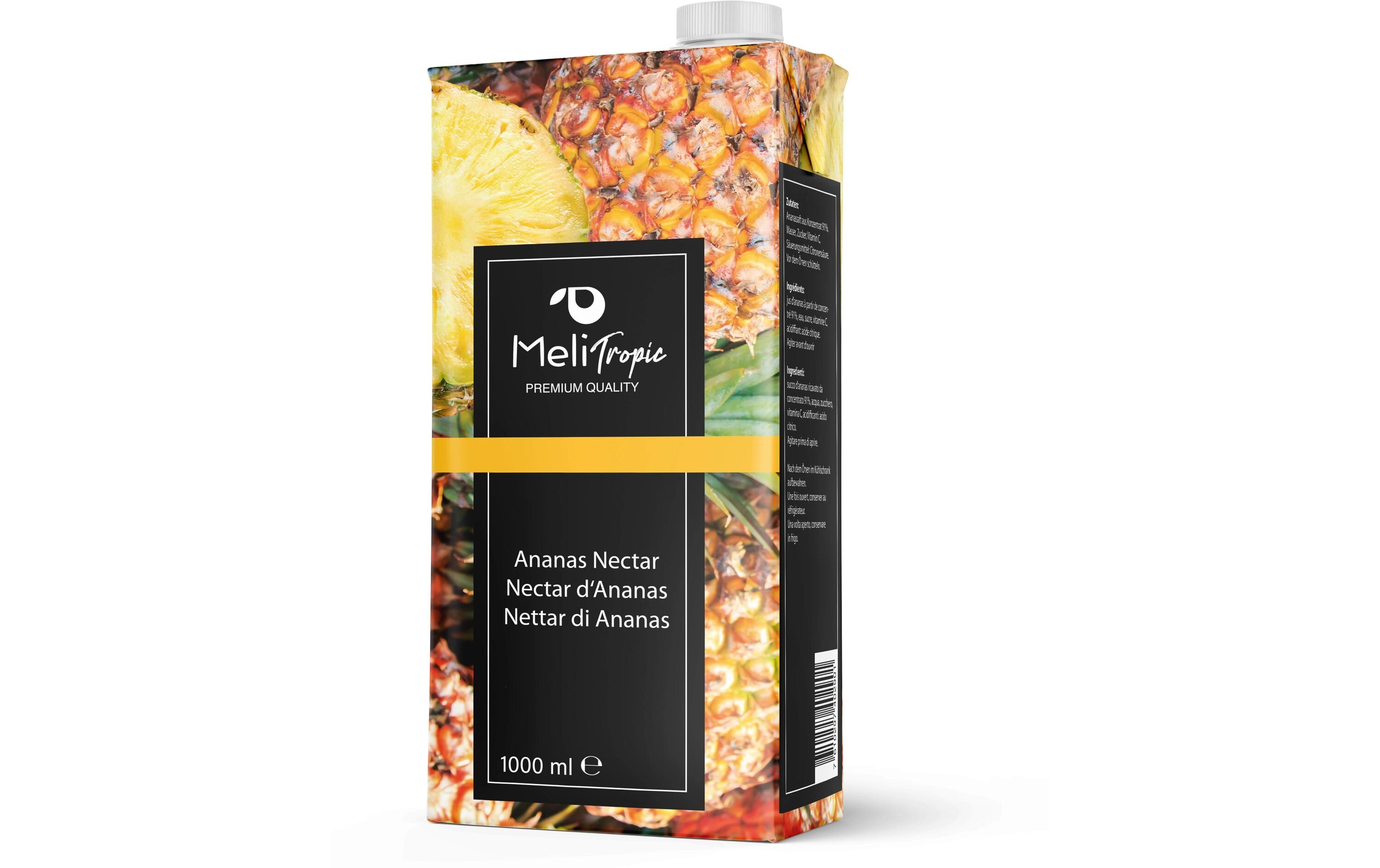 Premium Tropic Ananas Nectar 1 lObstsaft aus Ananasfrüchten