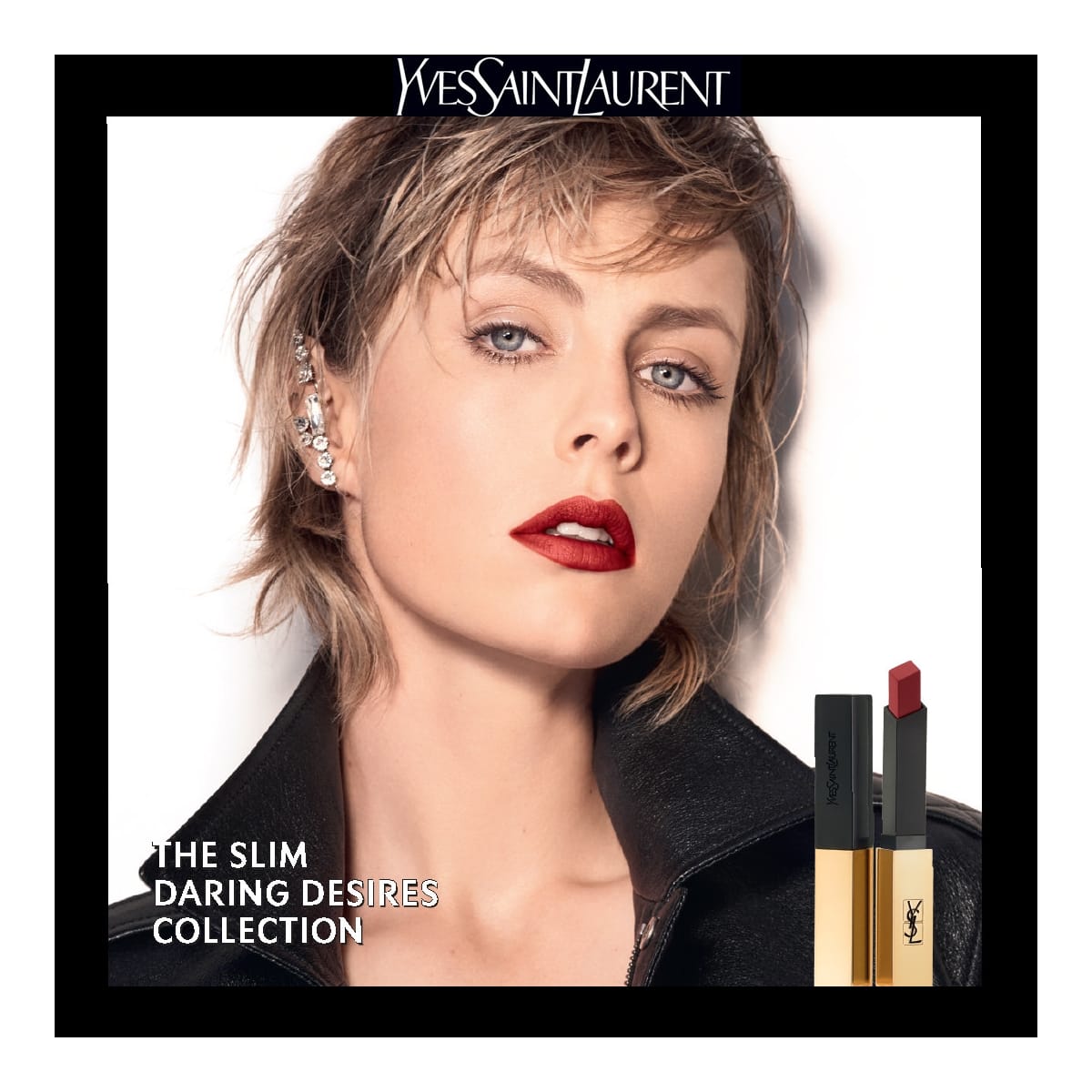 YVES SAINT LAURENT Rouge Pur Couture The Slim Rouge à Lèvres Ultra Mat