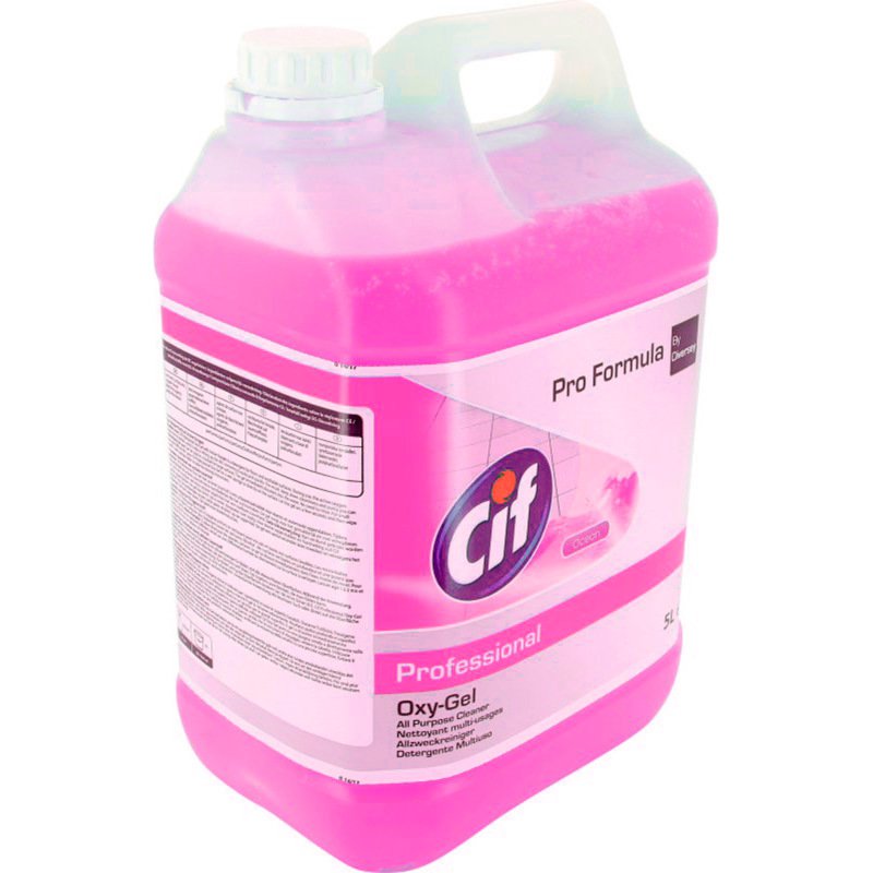 Nettoyant multi-usage cif oxy-gel sols et toutes        surfaces lavables murs        carrelages parfum orchidee