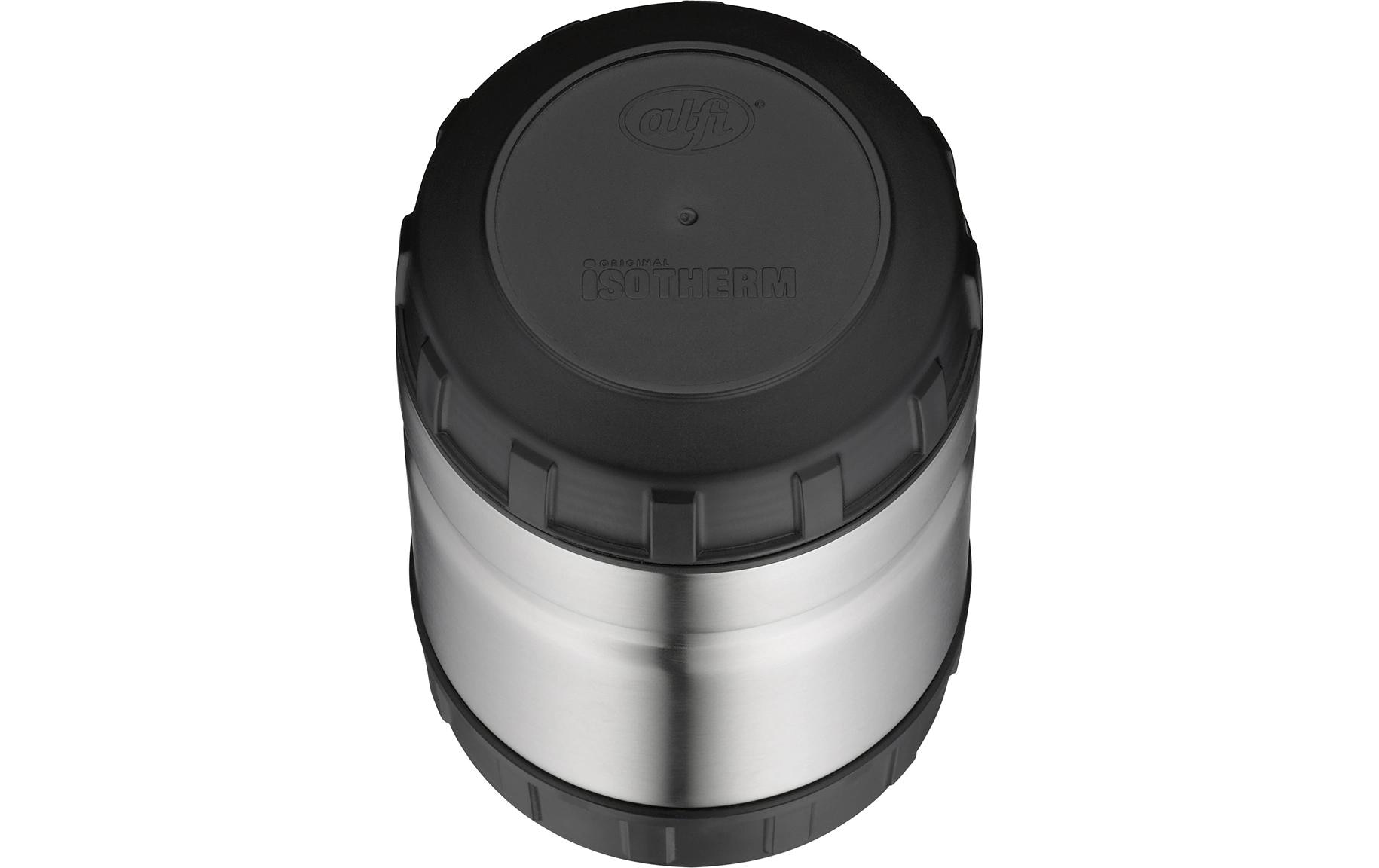 Thermo-Foodbehälter 0.75 l, SchwarzOutdoor-Behälter aus Edelstahl