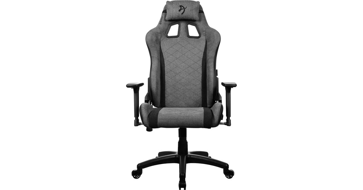 ArozziAvanti Soft Fabric - Ash gamestoel  (Antraciet)